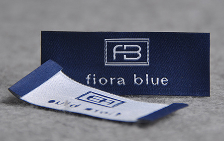damask woven labels