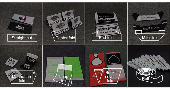 satin woven labels
