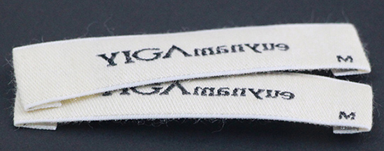 cotton woven label