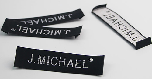 Satin woven labels
