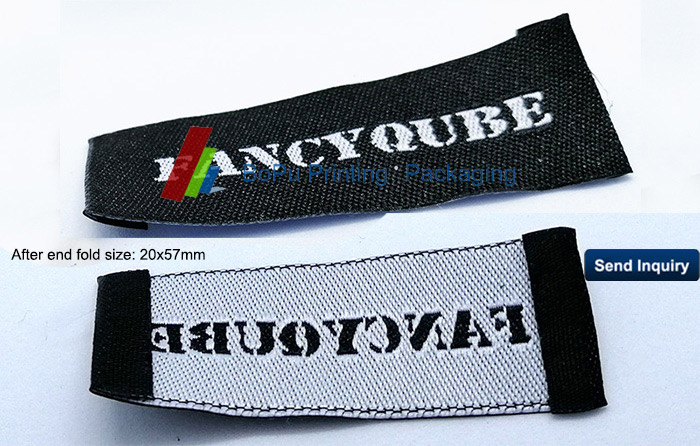 branded woven labels