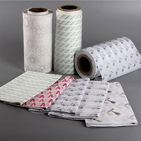 Custom Printed Tissue Wrapping Paper For Trending Products Packaging Clothes Wrapping Tissue Paper