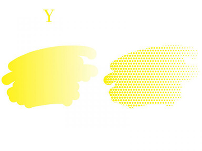 Figure 6, Y yellow gradient dots outlets