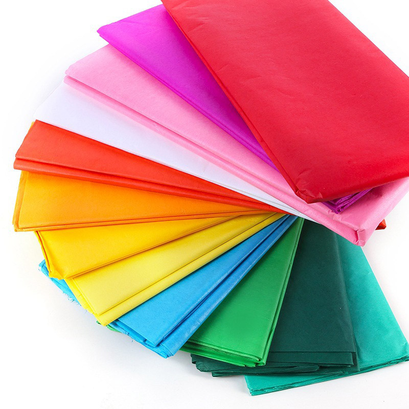 packs of tissue paper Colorful Gift Bag and Wrapping Paper