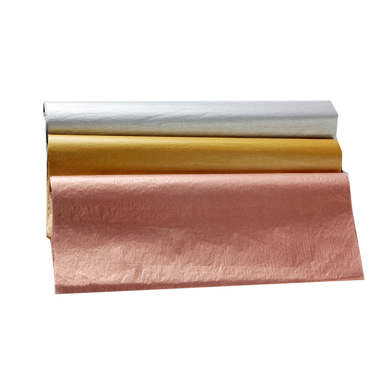 metallic rose gold tissue paper Metallic Silver Rose Gold Tissue Paper