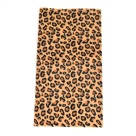 leopard tissue paper.printed tissue paper sheets. cheap tissue paper